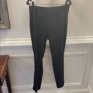 Lafayette 148 New York Black Straight Leg Pants